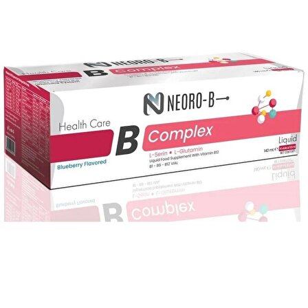 Neoro-B Complex Sıvı 10ML lik 14 Adet İçilebilir Flakon 8699153012507                       