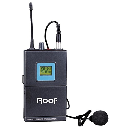 ROOF R-3T UHF KABLOSUZ YEDEK REHBER VERİCİ YAKA MİKROFON