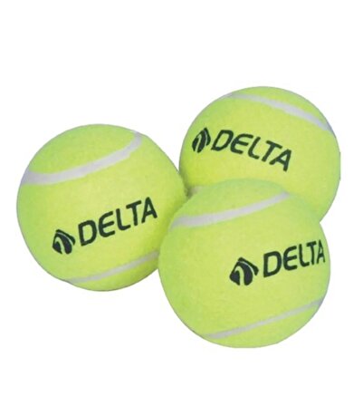 Delta Başlangıç Seviye Antrenman İçin 3 Adet Tenis Topu DTY 759