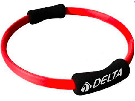 Delta  Pilates Çemberi Kırmızı 35 Cm Dura-Strong
