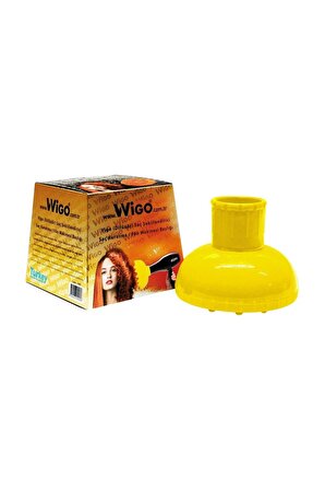 Wigo Saç Kurutma Fön Makinesi Başlığı Sarı (Difüzör / Vigo)