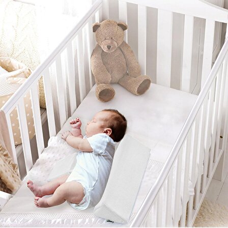 Babyjem Güvenli Uyku Yastığı Beyaz