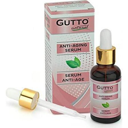 Gutto Yaşlanma Karşıtı Mineral 30 Yaş + Gece-Gündüz Yüz ve Boyun Serumu 50 ml 