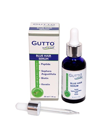 GUTTO BLUE HAIR SERUM-MAVİ SERUM-SAÇ ÇOĞALTMA 30 ML