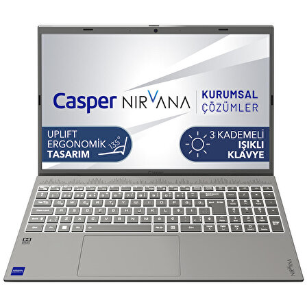 Casper Nirvana C650.1235-8V00X-G-F Intel Core i5-1235U 8GB RAM 500 GB NVME SSD Freedos