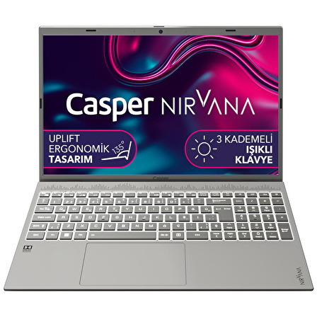 Casper Nirvana C550.1235-BV00X-G-F Intel Core i5-1235U 16GB RAM 500GB NVME SSD Freedos