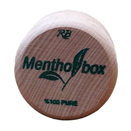 Mentholbox Menthol Taşı 6Gr x 3 Adet Saf Doğal Mentol Migren Taş