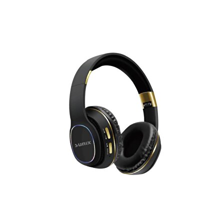 Sunix Wireless 5.0 Süper Bass Kulak Üstü Bluetooth Kulaklık Siyah BLT-26