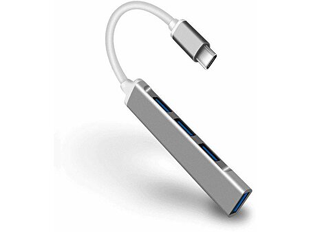 Shaza Type-C 4in1 Hub Adaptör USB 3.0 Çoğaltıcı