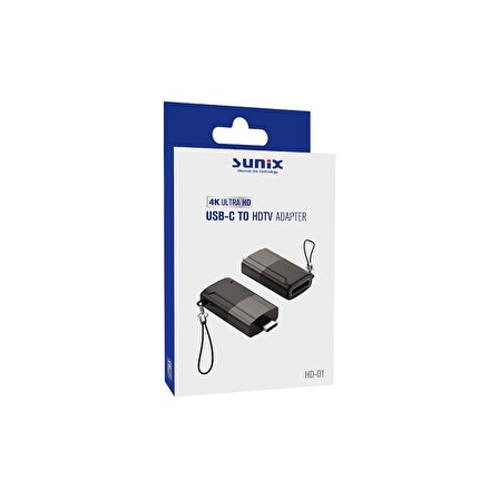 Sunix USB-C TO HDTV HDMI Dönüştürücü Adaptör HD-01
