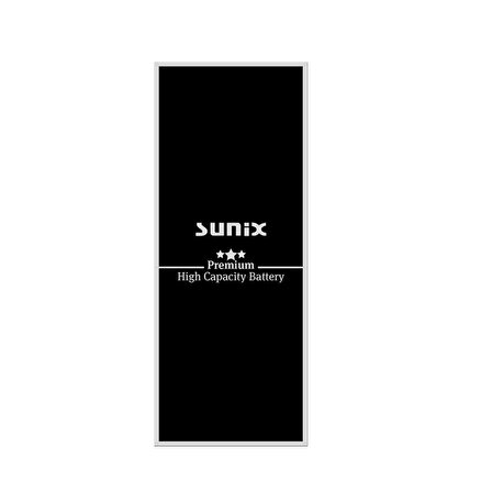Sunix İphone 5 ile Uyumlu Premium Güçlendirilmiş Yüksek Kapasiteli Batarya
