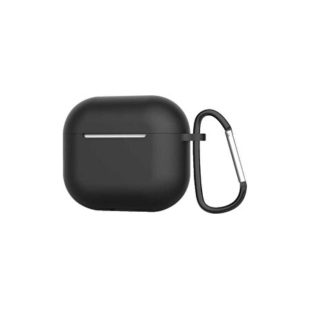Sunix Airpod Pro İle Uyumlu Silikon Kulaklık Kılıfı Siyah