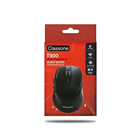 Classone T300 2.4 Ghz Slient Wireless Kablosuz Mouse
