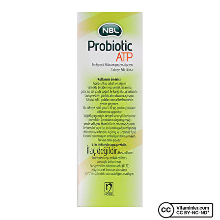 NBL Probiotic ATP 20 Saşe - AROMASIZ