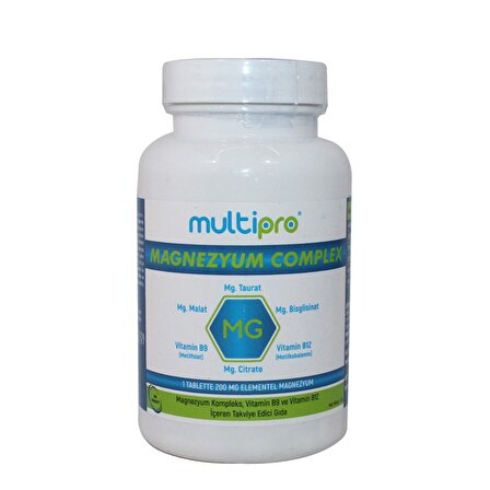 Multipro Magnezyum Complex 90 Tablet