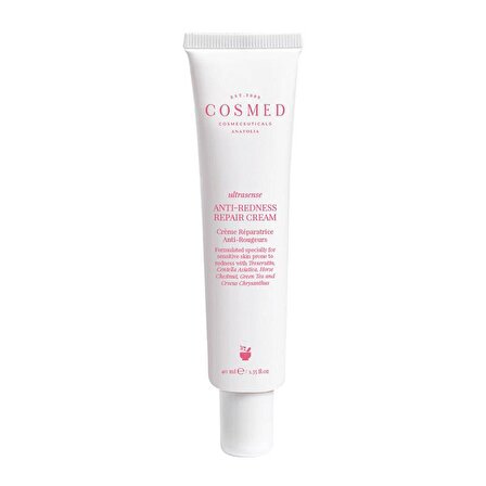 Cosmed Anti-Redness Repair Cream Hassas Ciltler İçin Su Bazlı Yağsız Nemlendirici Yüz Bakım Kremi 40 ml
