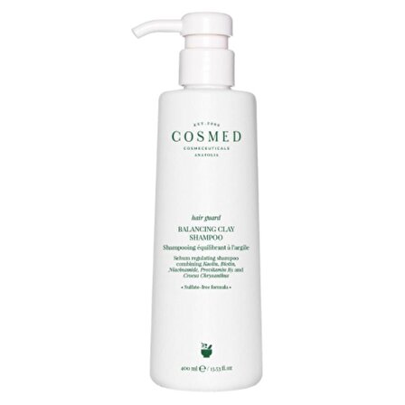 Cosmed Hair Guard Yağlı Saçlar İçin Yağ Dengeleyici Şampuan 400 ml
