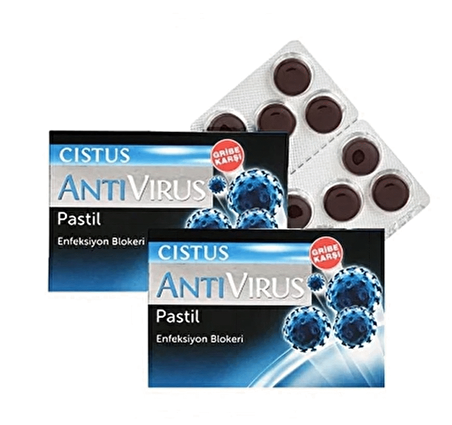 Cistus Antivirüs 10 Pastil 2'li