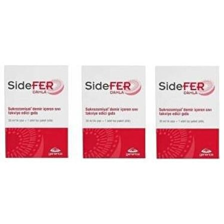 SideFER Damla 30 ml 3 Adet