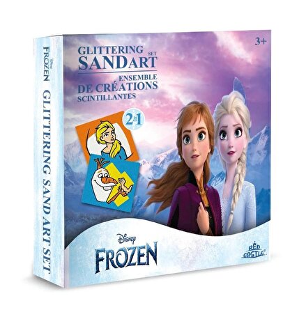 Disney Frozen Eğitici ve Eğlenceli Kum Boyama Seti-Redcastle MBK-10