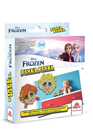 Disney Frozen Buz Büyüsü Boncuk Aktivite Seti 2in1-Pixel Pixel B216-01