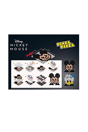 Disney Mickey Mouse Boncuk Aktivite Seti 2in1-Pixel Pixel B216-03