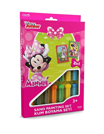 Disney Minnie Mouse & Daisy Duck Eğitici ve Eğlenceli Kum Boyama Seti-Red CastleDS-04
