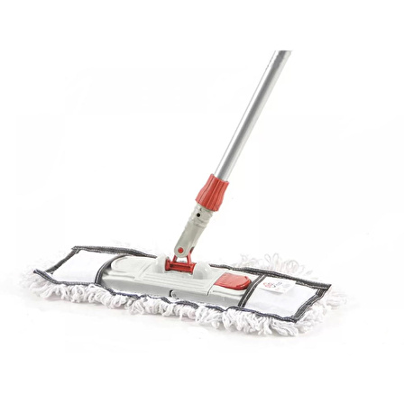 Nemli Palet Yedek Mop Paspas 80 Cm. / Nem Alıcı Mop - Pamuklu / Beyaz - 3 Adet