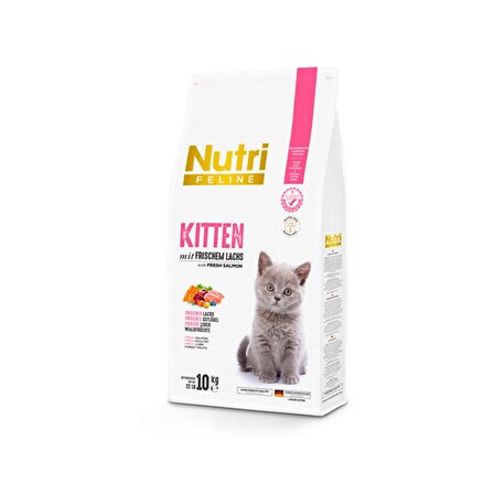 Nutri Feline Kitten Tavuklu Yavru Kedi Maması 10 kg
