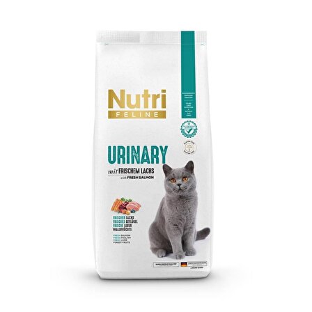 Nutri Feline Adult Urinary Idrar Sağlığı Somonlu Yetişkin Kedi Maması 10 kg