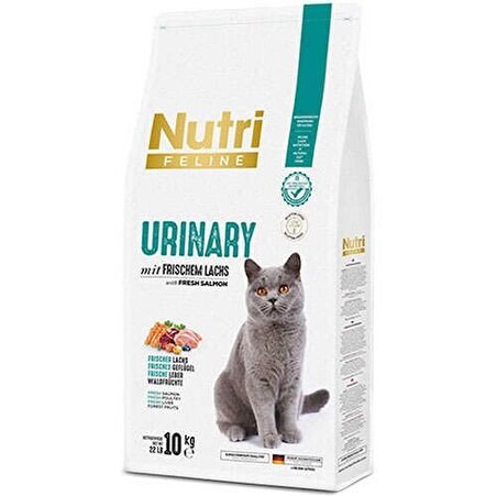 Nutri Feline Urinary Orman Meyveli Somon Balıklı Taze Kümes Hayvanlı Ve Ciğerli Düşük Tahıllı Glutensiz Hasas İdrar Sistemine Sahip Kediler için Mama 1 Kg. Açık Paket