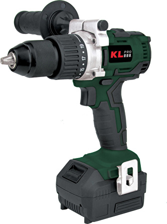 KL PRO KLNM1840B 18Volt/4.0Ah Li-İon Çift Akülü Kömürsüz Profesyonel Vidalama