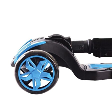 Cool Wheels Combo Oturaklı Işıklı Scooter - Mavi
