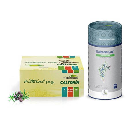 CALTORİN & KALTORİN - ARDIÇ OTU İÇEREN BİTKİSEL PAKET ÇAY - 60 Adet (3gr)