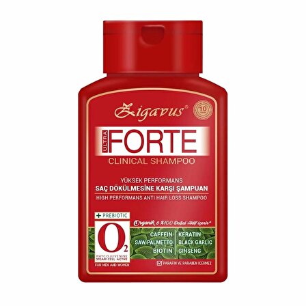 Zigavus Forte Ultra Şampuan Yağlı Saçlar İçin 300 ml 