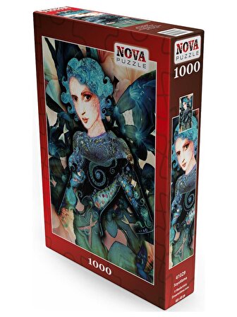 Nova Puzzle Soyutlama 12+ Yaş Küçük Boy Puzzle 1000 Parça