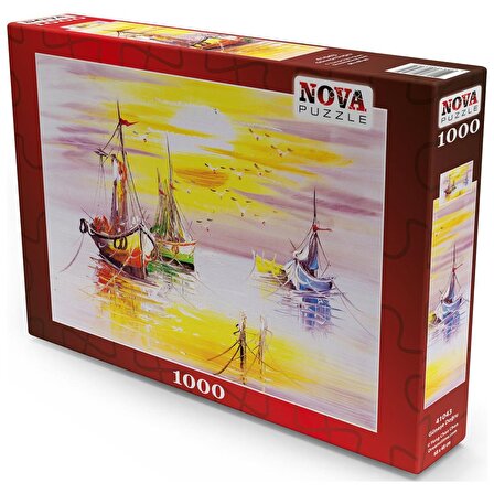 Nova Puzzle Güneşe Doğru 12+ Yaş Küçük Boy Puzzle 1000 Parça