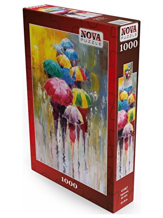 Nova Puzzle Yağmurlu Bir Gün 12+ Yaş Küçük Boy Puzzle 1000 Parça
