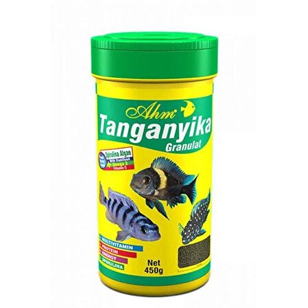 Ahm Tanganyika Green Granulat Balık Yemi 100 ml