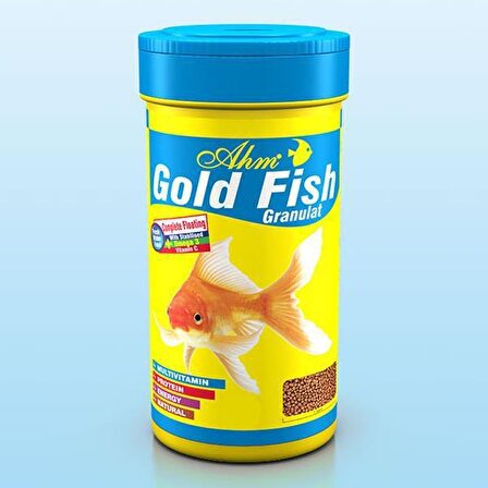Ahm Goldfish Granulat Balık Yemi 250 Ml