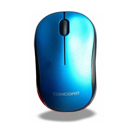 (Siyah Mavi) Wireless Mouse 1200 Dpi Concord C13 - 548357994