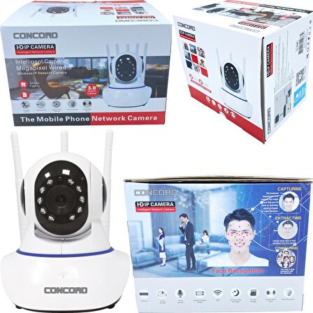 Concord C-630 3 Megapiksel IP Kamera Güvenlik Kamerası