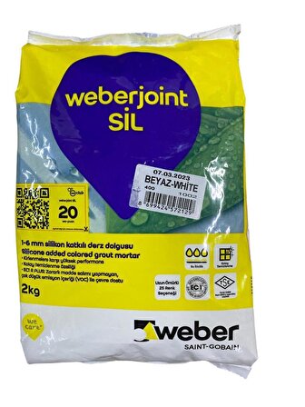 Weber Joint Sil 400 Beyaz Derz Dolgu 2 Kg