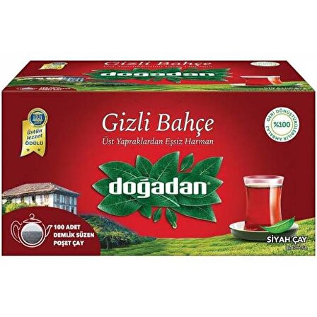 Doğadan Gizli Bahçe Dökme Siyah Çay 320 gr 