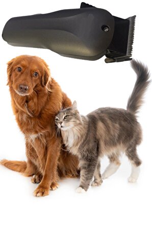 Pazariz Kedi Köpek Şarjlı Tıraş Makinesi Tüy Bakım Seti  Profesyonel Pet Tıraş Makinesi