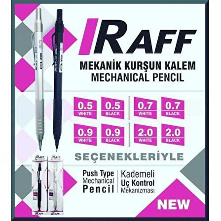 Raff Versatil Kalem Metal 0.7 MM Beyaz 52065