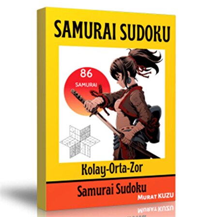 Samurai Sudoku Kitabı (86 Seçilmiş Samurai Sudoku)