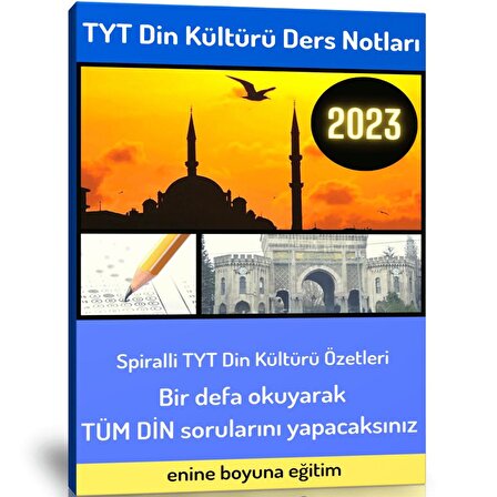 2023 TYT Din Kültürü ve Ahlak Bilgisi Kitabı