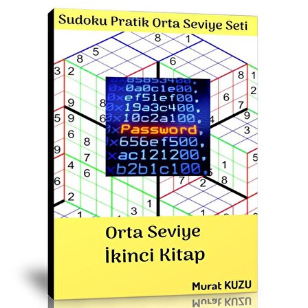 Sudoku Orta Seviye Bulmaca Kitabı-2