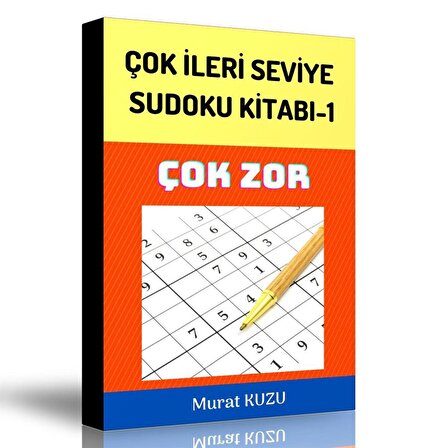 Sudoku Çok İleri Seviye Bulmaca Kitabı-1
